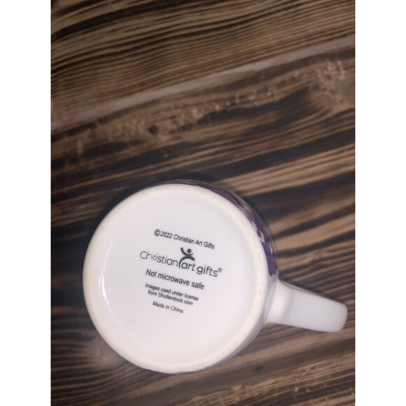 TRUST IN THE LORD Proverbs 3:5 bible verse 2022 Christian art gifts coffee mug - Picture 3 of 7